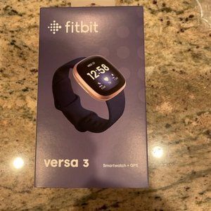 Fitbit Versa 3 Smartwatch with GPS - BRAND NEW UNOPENED BOX - Received  11/30/21